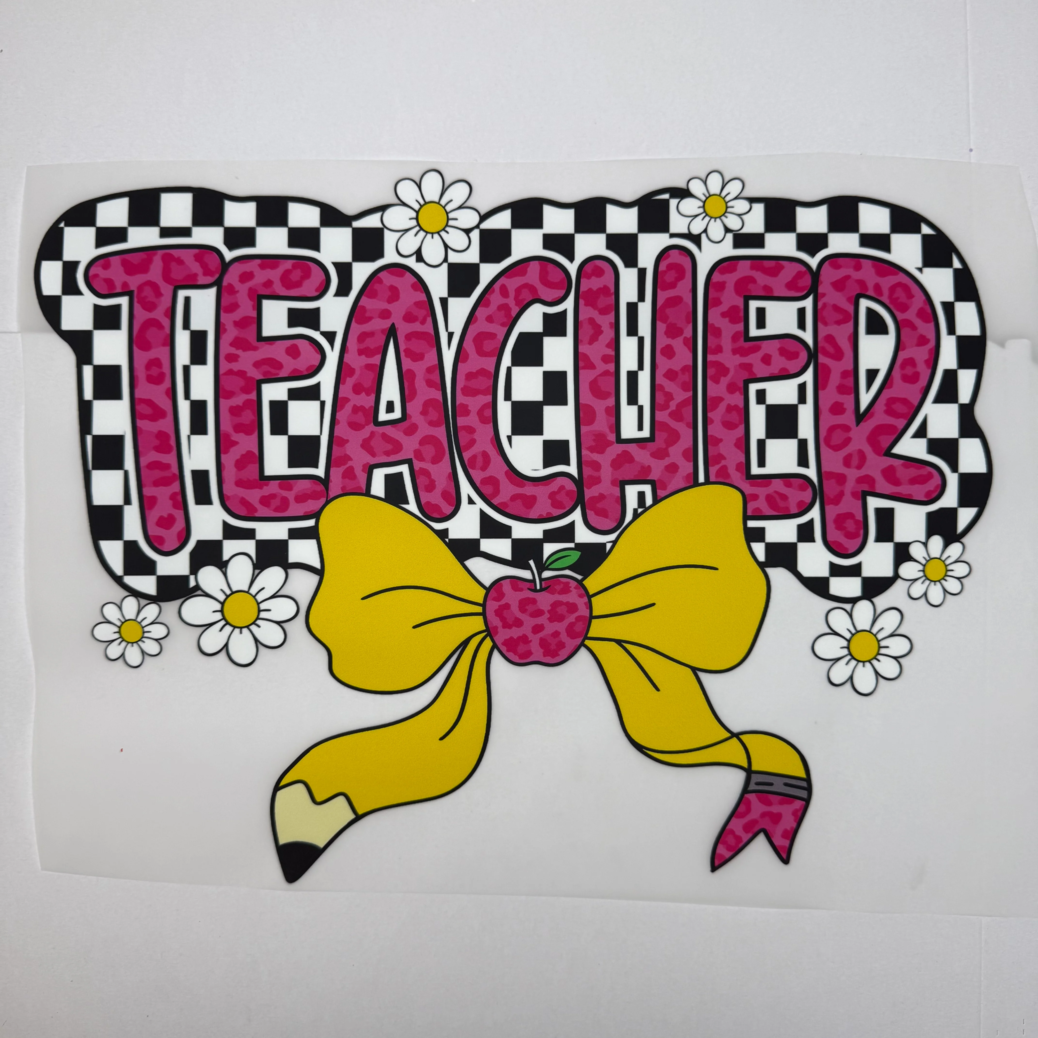 108- Teacher Shirt Transfer