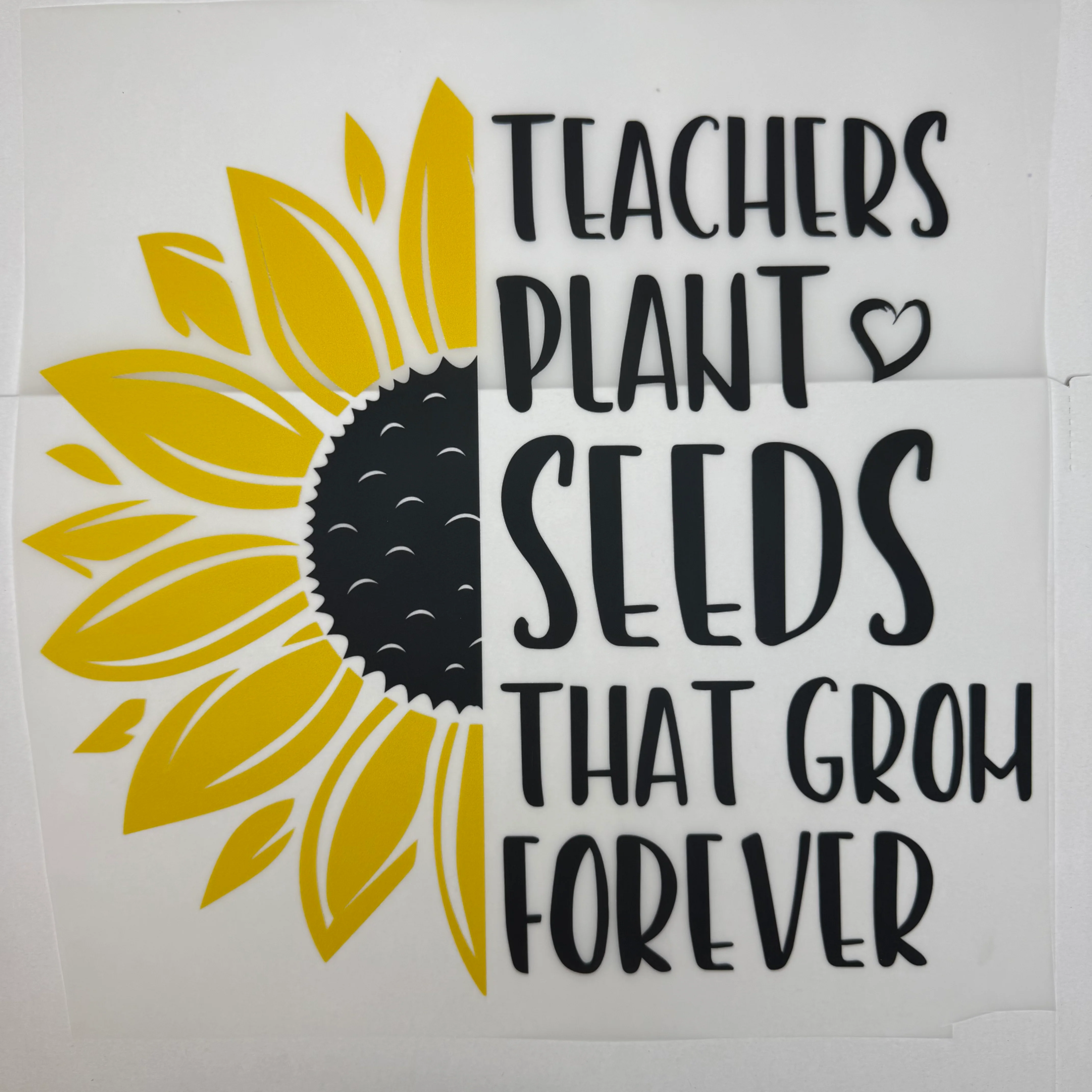 112- Teacher Shirt Transfer