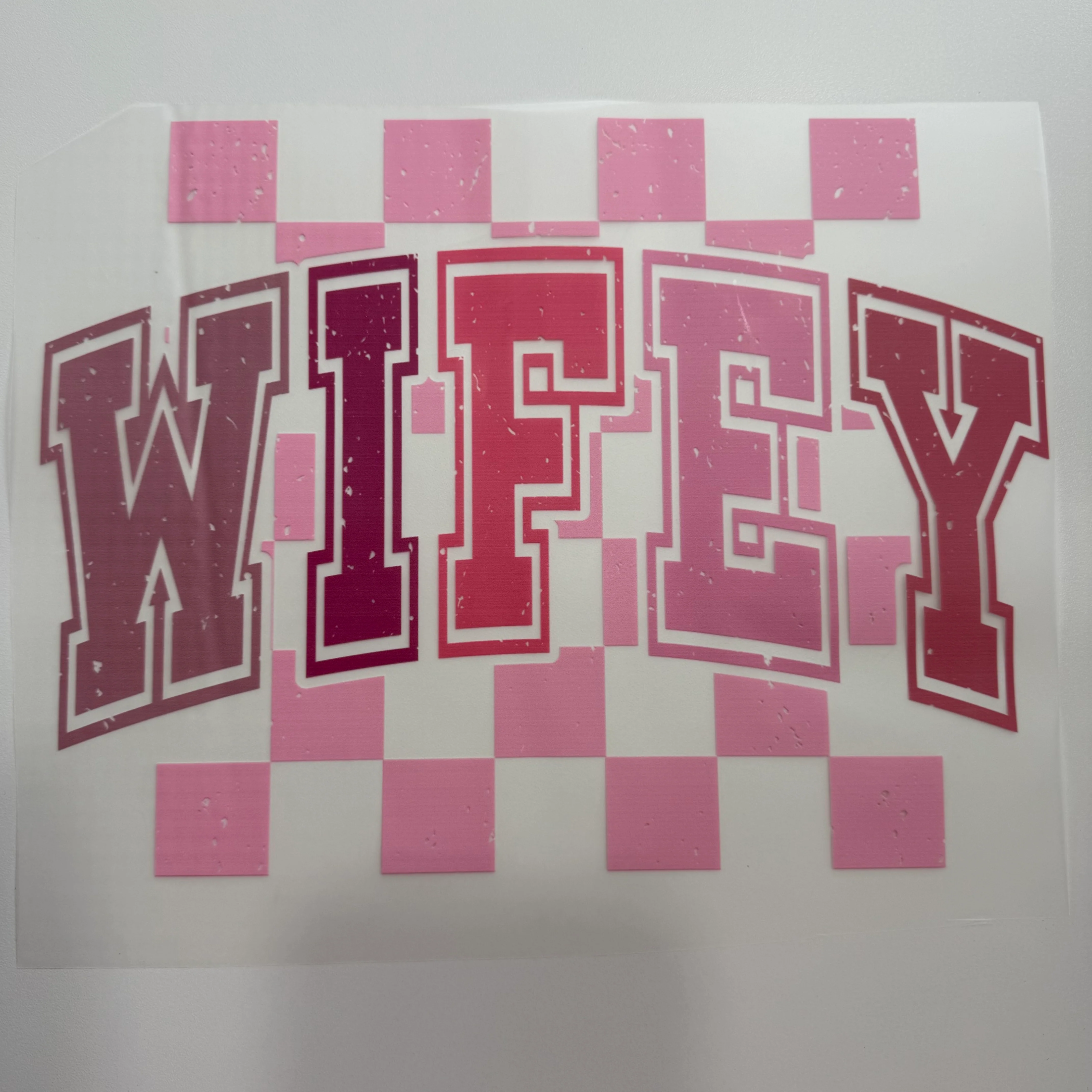 252 - Wifey Shirt Transfer