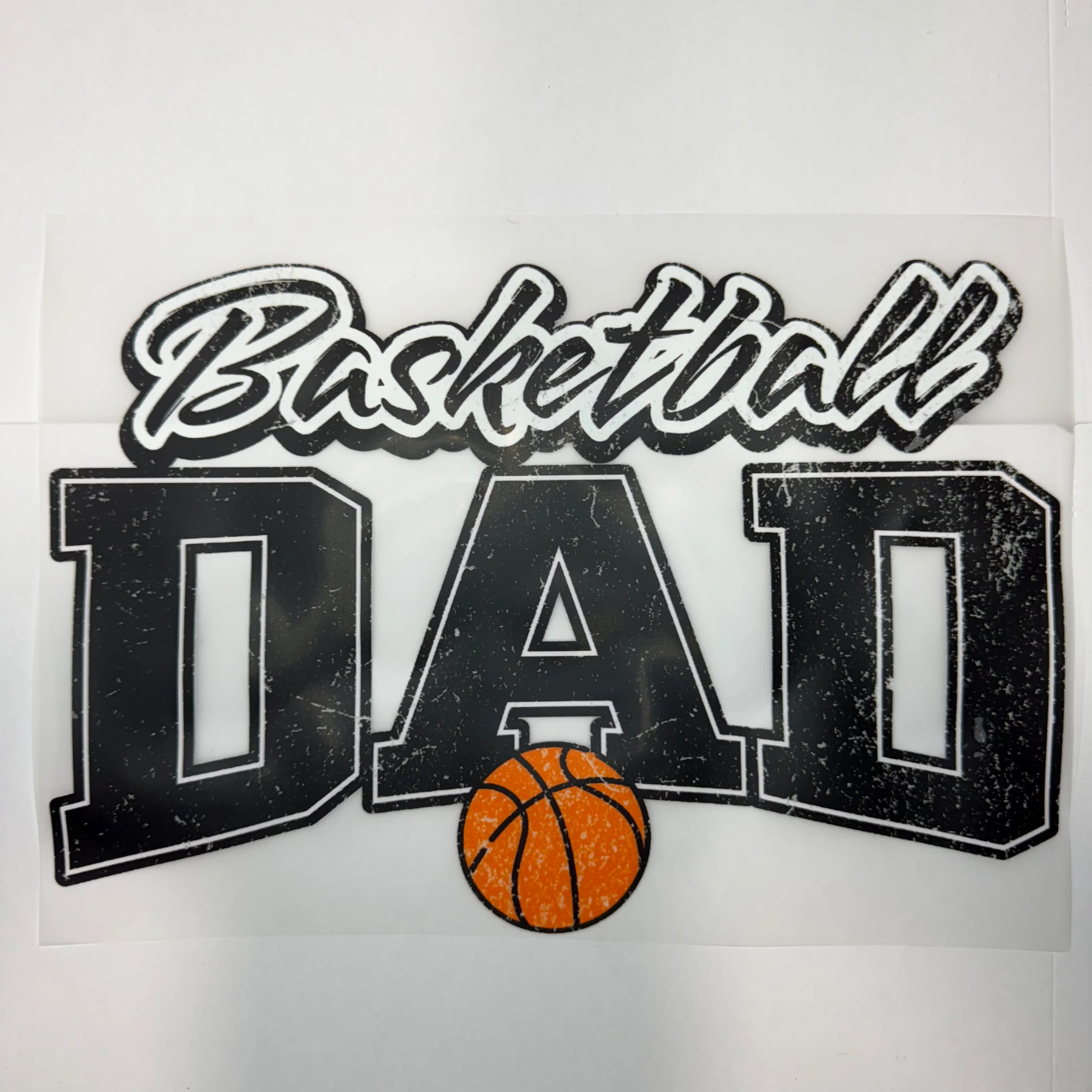 61- Dad Basketball Shirt Transfer