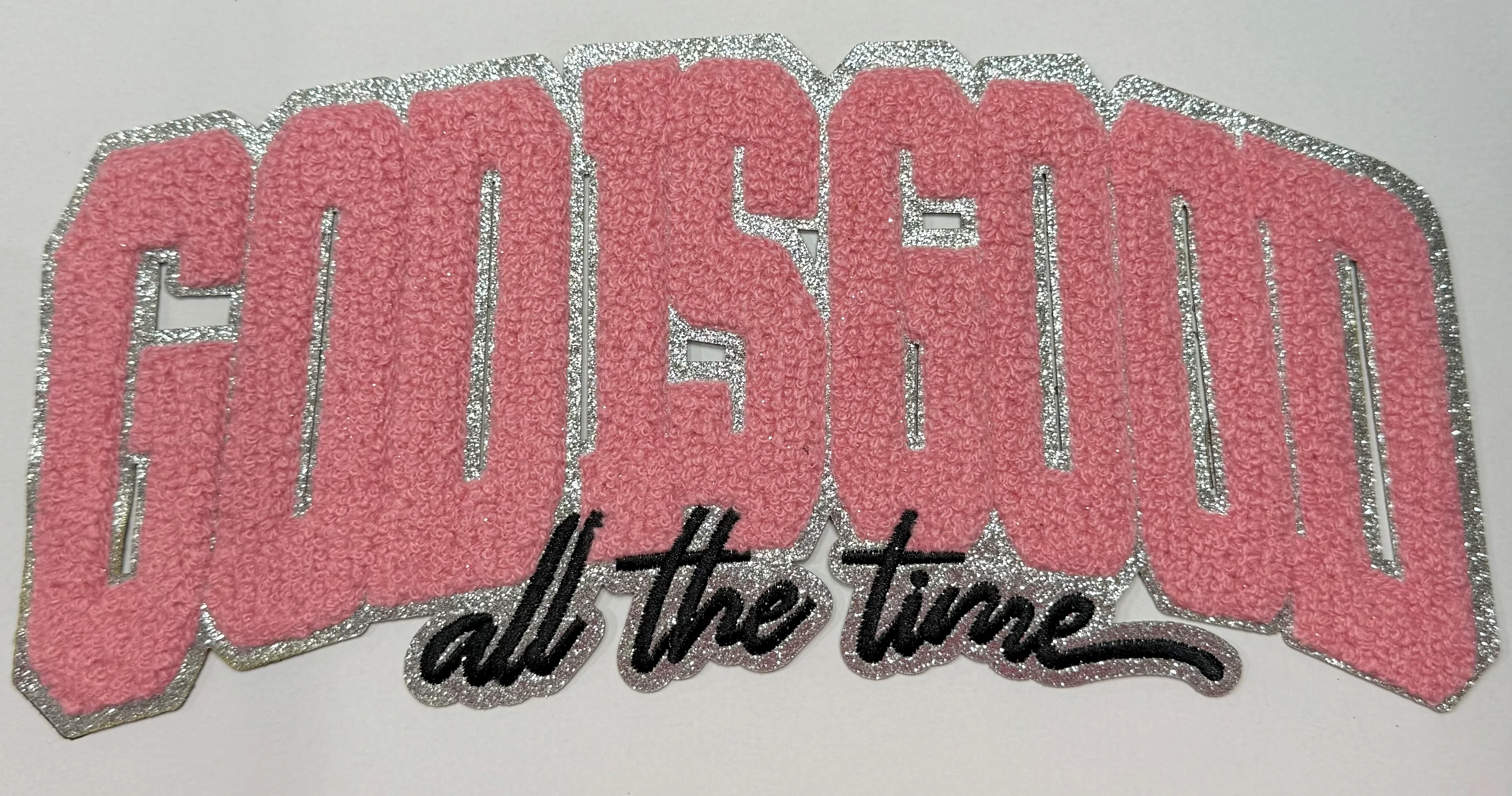 Light Pink Religious Shirt Patch