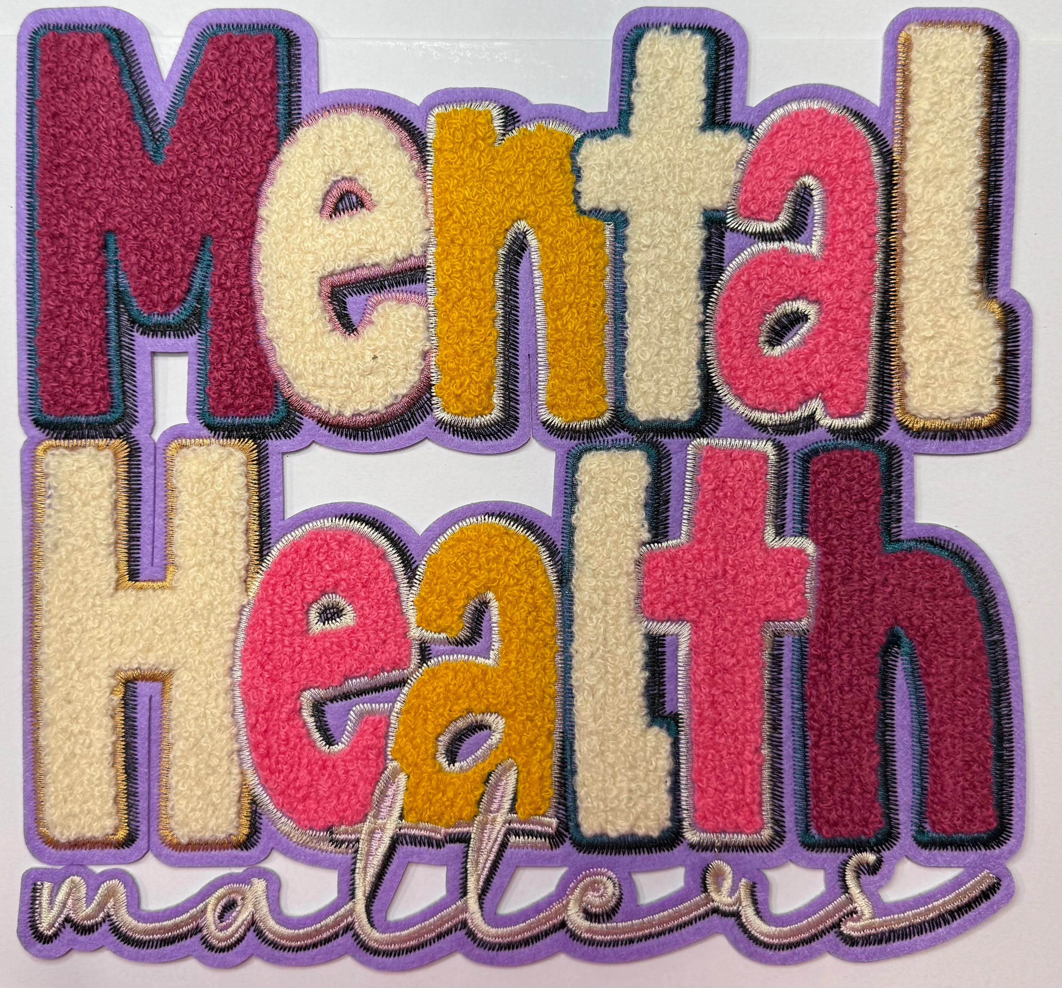 Mental Health Shirt Patch